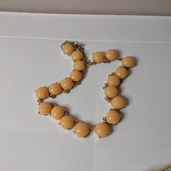 20 Inch Light Orange J Crew Necklace - Picture 3 of 12